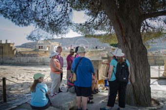 In the Palace of Knossos