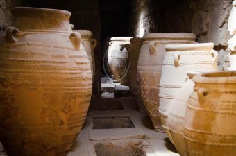 In the Palace of Knossos- Storage rooms