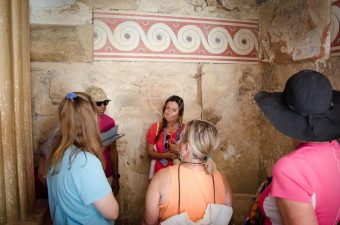 In the Palace of Knossos- Royal Quarters