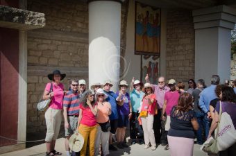 In the Palace of Knossos