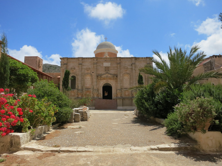 gouverneto monastery in west crete