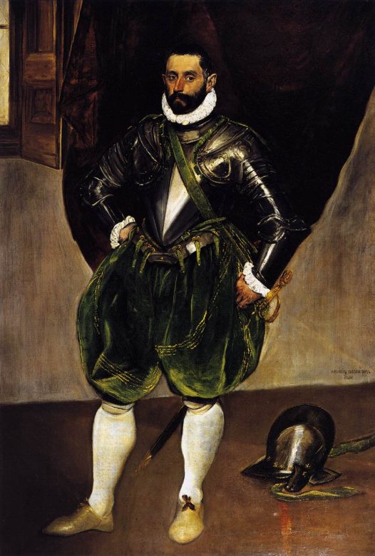 "The portrait of Vincenzo Anastagi - el greco