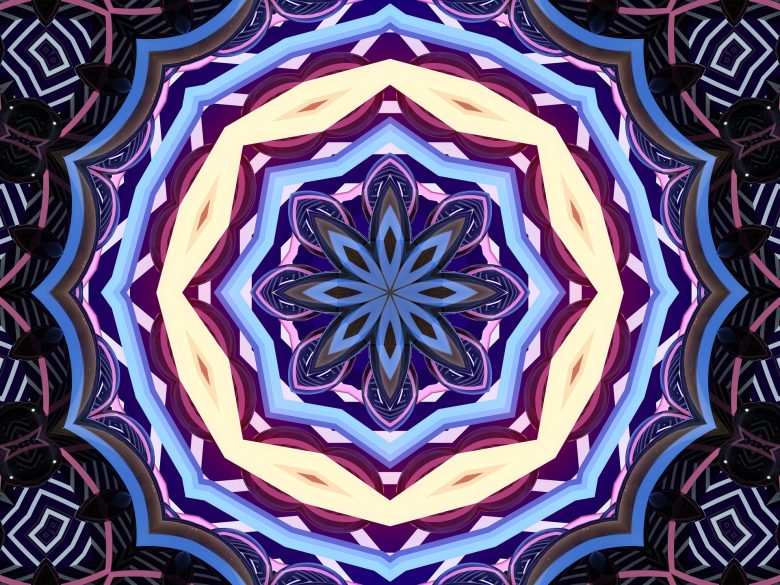 mandala art zen yoga