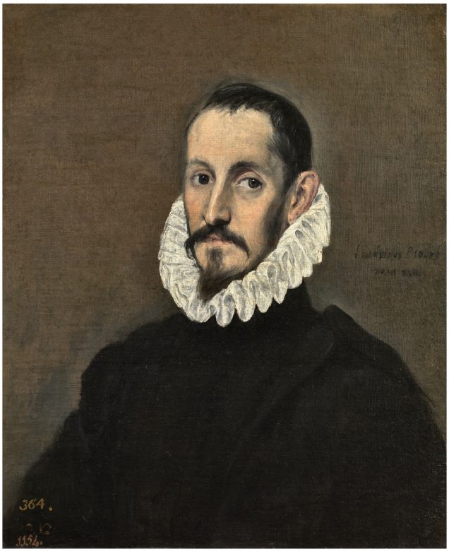 portrait of a gentleman - el greco