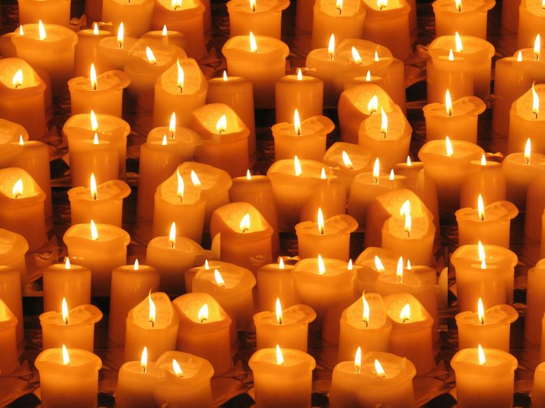 candles - greek orthodox easter in crete