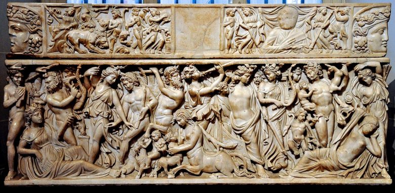 Louvre_Dionysus-and-Ariadne_sarcophagus
