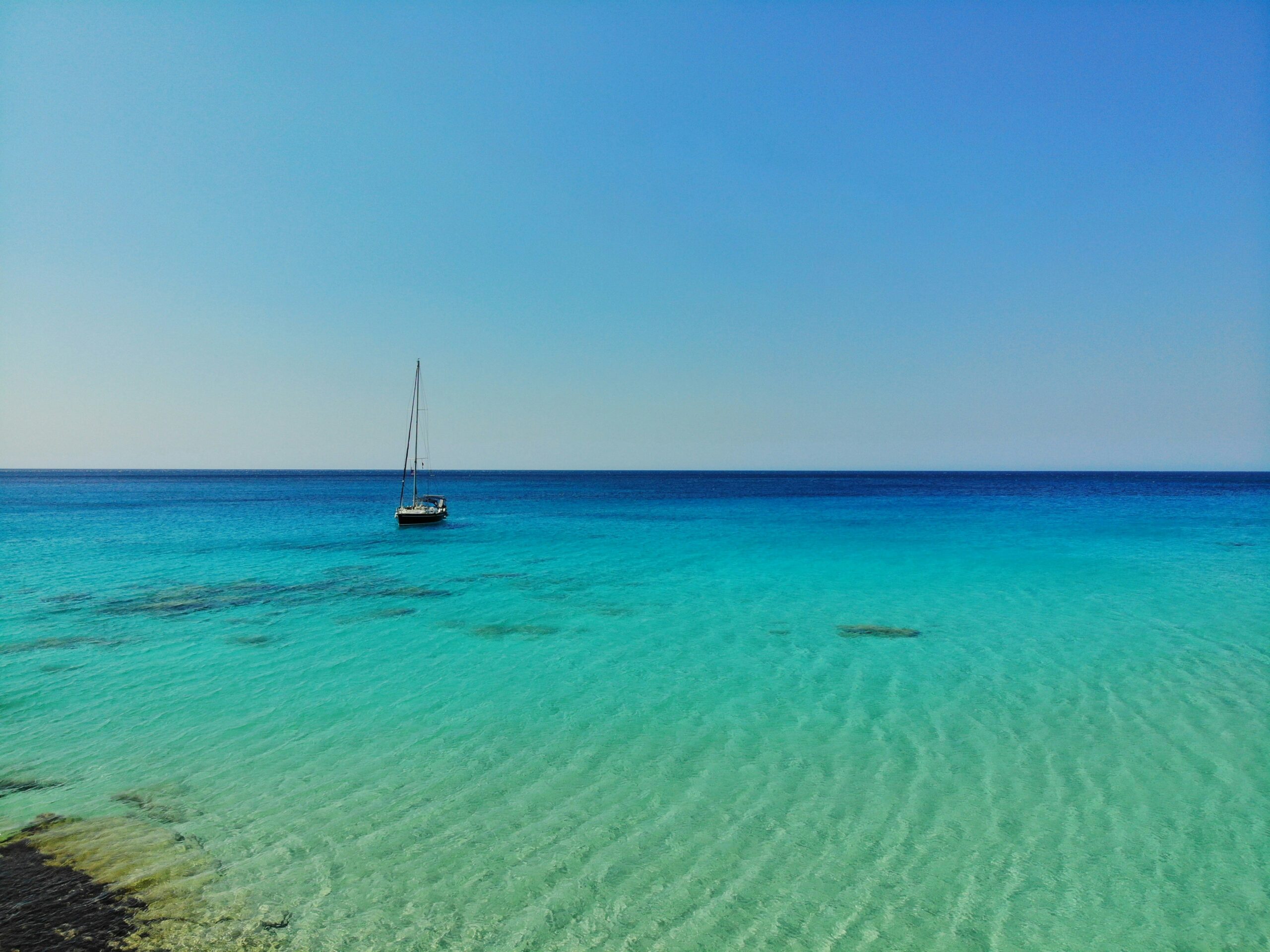 The majestic beach of Kedrodasos, at Crete, Greece.